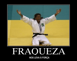 Rafaela Silva, vítima de racismo e eliminada nas olimpíadas de 2012, se tornou a primeira mulher brasileira a ser campeã mundial de judô em 2013. Exemplo de força, melhoria contínua e dedicação.