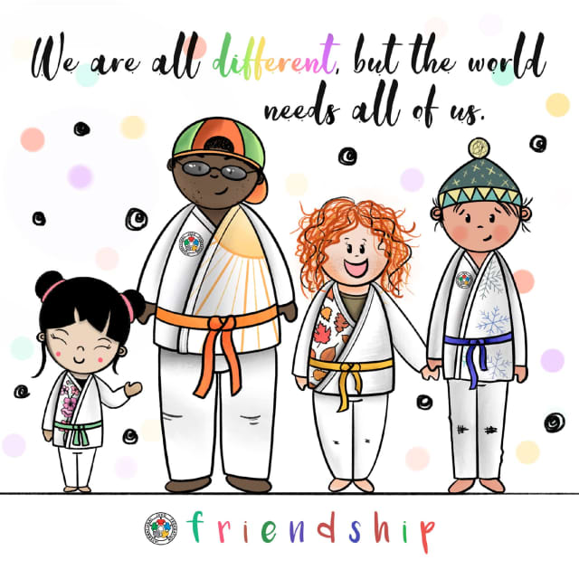 Amizade: Somos todos diferentes, mas o mundo precisa de todos nós!